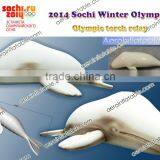 2014 Sochi Winter Olympics Inflatable large whale marine animal