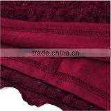 Women's Classicial Floral Lace Long Sleeve Slim Formal Mini Dress thumbnail-5