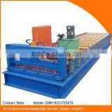 Aluminum Color Corrugated Sheet Metal Roofing Sheet Machine for Roof Tile With Free Spare Parts Galvanizing Rolling Forming Line thumbnail-2