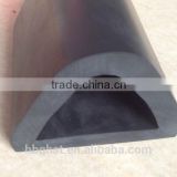 Triangle-shaped black epdm solid rubber boat fenders