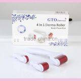 GTO 2017 Newest Medical Stainless Steel Dermaroller 4 in 1 Derma Roller thumbnail-1