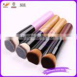 4pcs Synthetic Hair Angled Foundation Brush Free Sample thumbnail-1