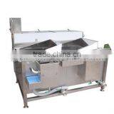Low Cost Double Trough Vegetable and Fruit Washing Machine thumbnail-5