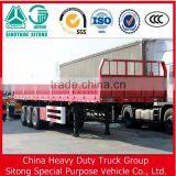 Sitong Trailer Flatbed Semi Trailer With Sidewall for Online Shopping thumbnail-1