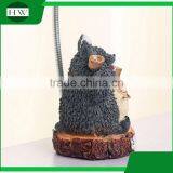 Plastic Resin Decorative Cartoon Totoro Eye Protection Battery Operated Led Study Reading Desk Table Touch Night Light Lamp thumbnail-3