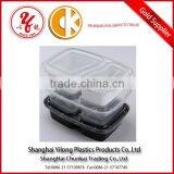 China Factory Direct Meal Prep 3-Compartment Food Containers, 10pack, Leak Proof Bento Lunch Food Box Container,Resturant thumbnail-1