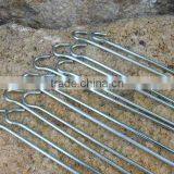 steel tent pegs(galvanized)