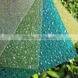 2mm Multi Colors Such as Blue Embossed Solid Polycarbonate Sheet thumbnail-1