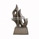Brown House Marble Statue Abstract Carving thumbnail-1