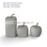 Apple Shape Home Decoration Piece Concrete Modern Home Decor thumbnail-3