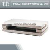 Modern Luxury White Natural Travertine Tea Table For Home Center thumbnail-3