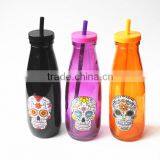 Black Drink Halloween Decoration Glass Ejuice Bottle With Tube thumbnail-3