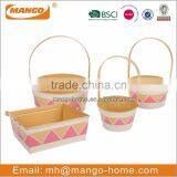 Decorative Metal Hanging Flower Basket thumbnail-2