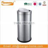 Kitchen Fashionable Garbage Bin With Pushing Lid Cover thumbnail-2