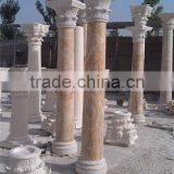 High Quality House Pillars Designs Roman Marble Pillar for Sale thumbnail-2