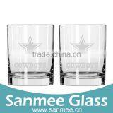 2PCS Gift Set High Quality Glassware Machine Pressed Glass Tumbler thumbnail-1