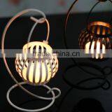 Modern 2017 Metal Gifts & Decor Molded Iron Lantern Candle Holder thumbnail-1