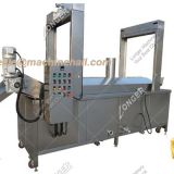Continuous banana chips fryer machine