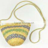 STRAW WOMAN BEACH BAG thumbnail-1