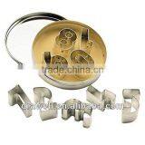 BC-1920 Stainless Steel Numeral Cookie Cutter thumbnail-1