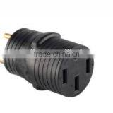 S80541 Molded Round RV Power Adapter Generator Adapter 30AMP Male to 50AMP Female thumbnail-2