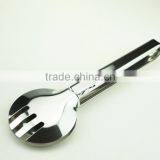 39007 Stainless Steel Kitchen Tongs BBQ Grill Food Salad Tongs Slotted Tong thumbnail-3