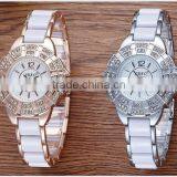 2017 Round Big Dial Rose Gold Dial Sexy Charming Women's Decoration Watch for Gift