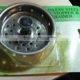 Stainless Steel Sink Strainers for Standard Drain Opening thumbnail-1