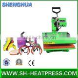 5 in 1Heat Press Machine For Tshirt ,for Mug Plate, Cap