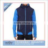 Custom Knitted Hoody Men Mountain Jacket With Thumb Hole