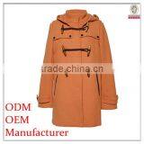 2014 Fashion Polyester and Wool Long Sleeves Cool and Slim Style Long Fashion Hoodie Jacket thumbnail-1