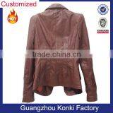 Wholesale Winter Leather Jackets Women 2017 thumbnail-6