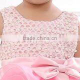 2016 Latest Designs Champagne Spring Kid Tutu Dance Style Fancy High Quality Flower Baby Girls Party Night Dress Design thumbnail-4