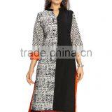 Designer Pure Cotton Long Kurtis thumbnail-3