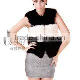 CX-G-B-115C European Fashion Genuine Fox Fur Vest thumbnail-6