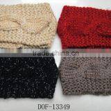 2016 Fashion Winter Top Quality Soft Yarn Latest Woman Designer Crochet Hairband thumbnail-5
