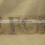 3D Glitter Crystal Stone Letters Laptop Stickers thumbnail-6