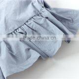 Instagram Design Sleeveless Bowtie Singlet Woven Cotton Fabric Baby Clothes thumbnail-6