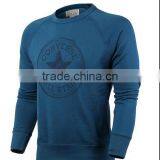 New High Quality Men's Blue Regular Slim Fit Jumper sweatshirt Made IN China