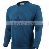 New High Quality Men's Blue Regular Slim Fit Jumper Sweatshirt Made IN China thumbnail-1