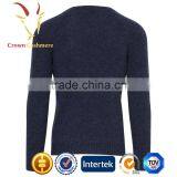 Men Custom Knit Pure Cashmere Wool Sweater thumbnail-2
