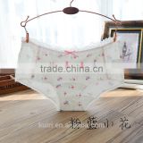 Wholesale Mature Woman lace Lingerie Sexy Tight Underpants bowknot Young girls panties