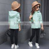 S60057B Children'ss Cotton and Linen Trench Coat Children's Wear Coat thumbnail-3