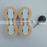 Fusion Fin Plug White Plastic 5 Degree and 9 Degree Surf Fin Box 2pc/set thumbnail-4