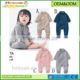 Organic Cotton Long Sleeves Baby Clothes Romper Boy thumbnail-1
