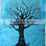 Hippie Tapestry Mandala Tapestry Wall Hanging Sky Blue thumbnail-5