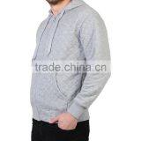 Mens Quilted Plain Hoodie Sweatshirt Winter Jacket thumbnail-2