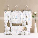 Bulk Price in Stock 9pcs 100% Cotton Newborn Baby Clothing Gift Set thumbnail-3
