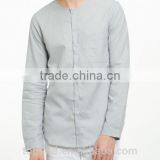 2015 Style Slim Fit Official/dress Long Sleeve Mens/boy Shirt With Double Collar&cuff thumbnail-1