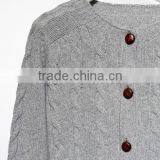 New Design Woolen Knitted Women Sweater Cardigan thumbnail-5
